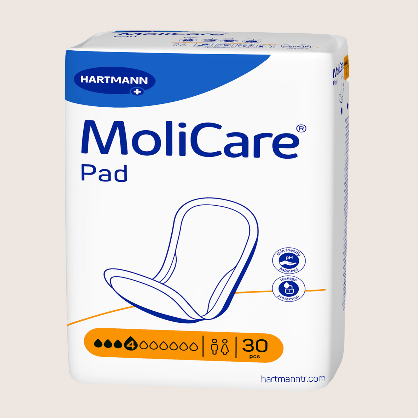 Hartmann Molicare® Pad 4 Damla 30'lu Mesane Pedi