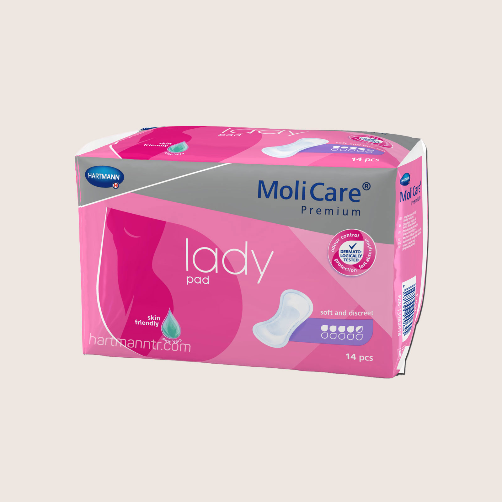 Hartmann MoliCare Premium Lady Pad 4.5 Damla - Mesane Pedi
 - 14 Adet