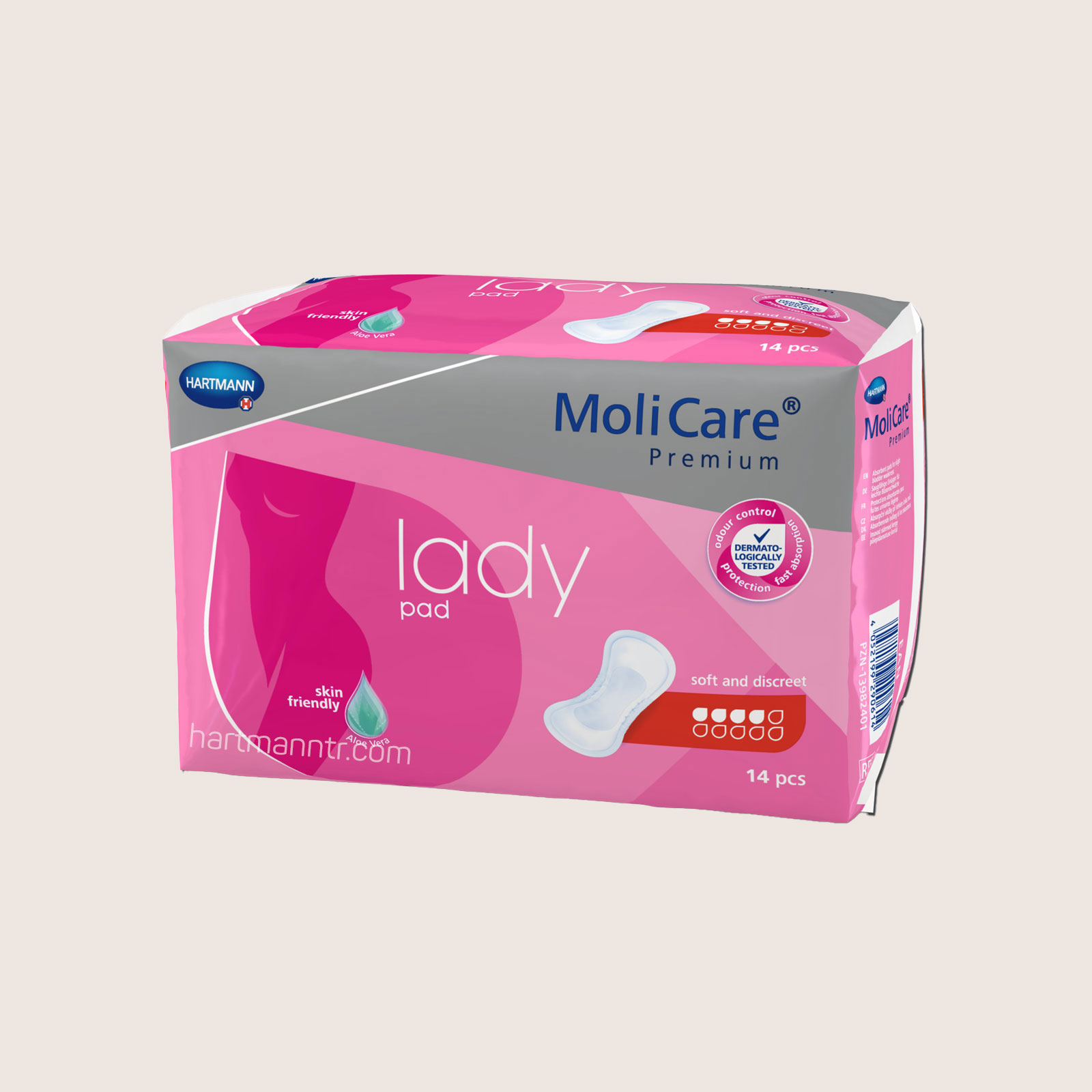 Hartmann MoliCare Premium Lady Pad 4 Damla - Mesane Pedi
 - 14 Adet