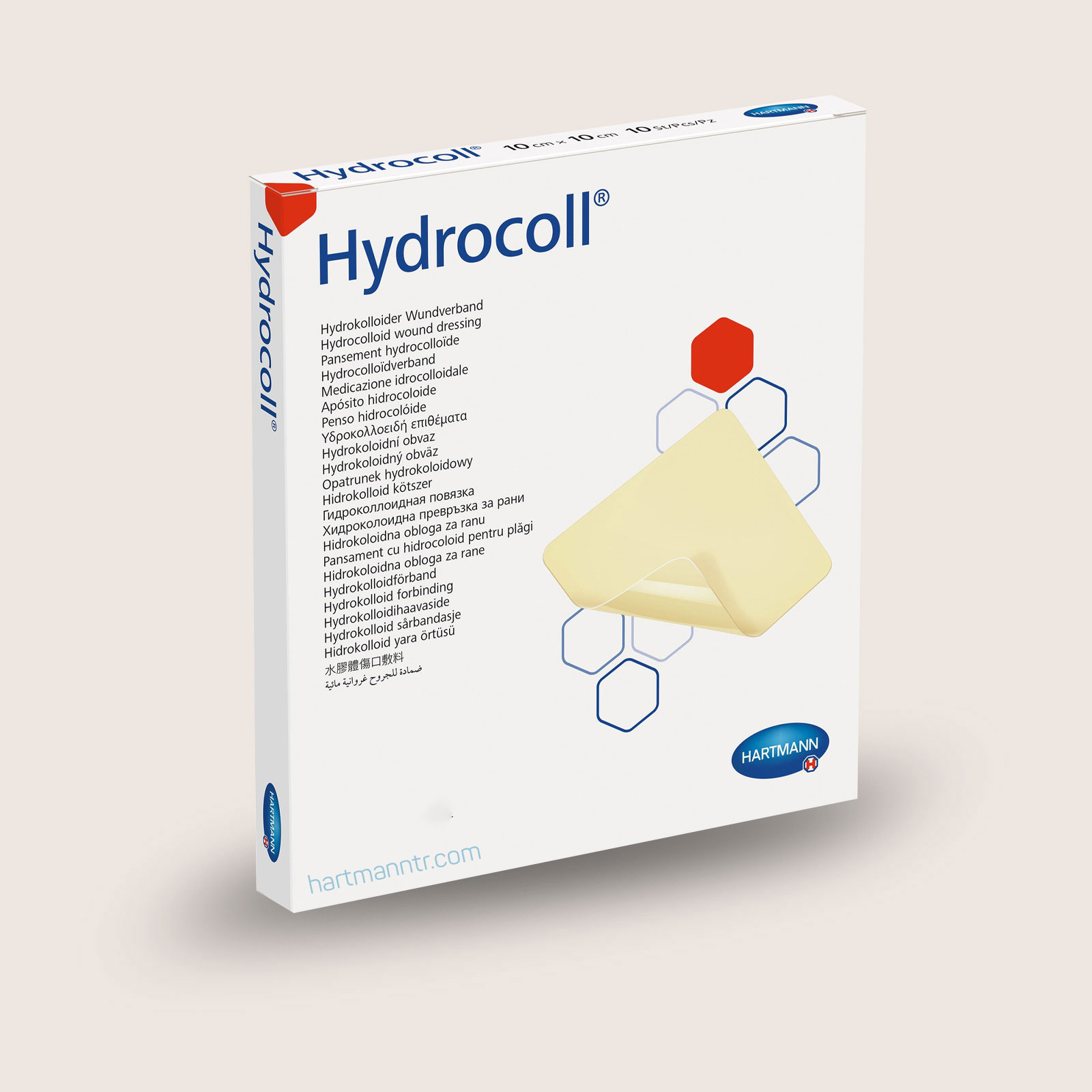 Hartmann Hydrocoll III 10x10cm - Hidrokolloid Yara Örtüsü
