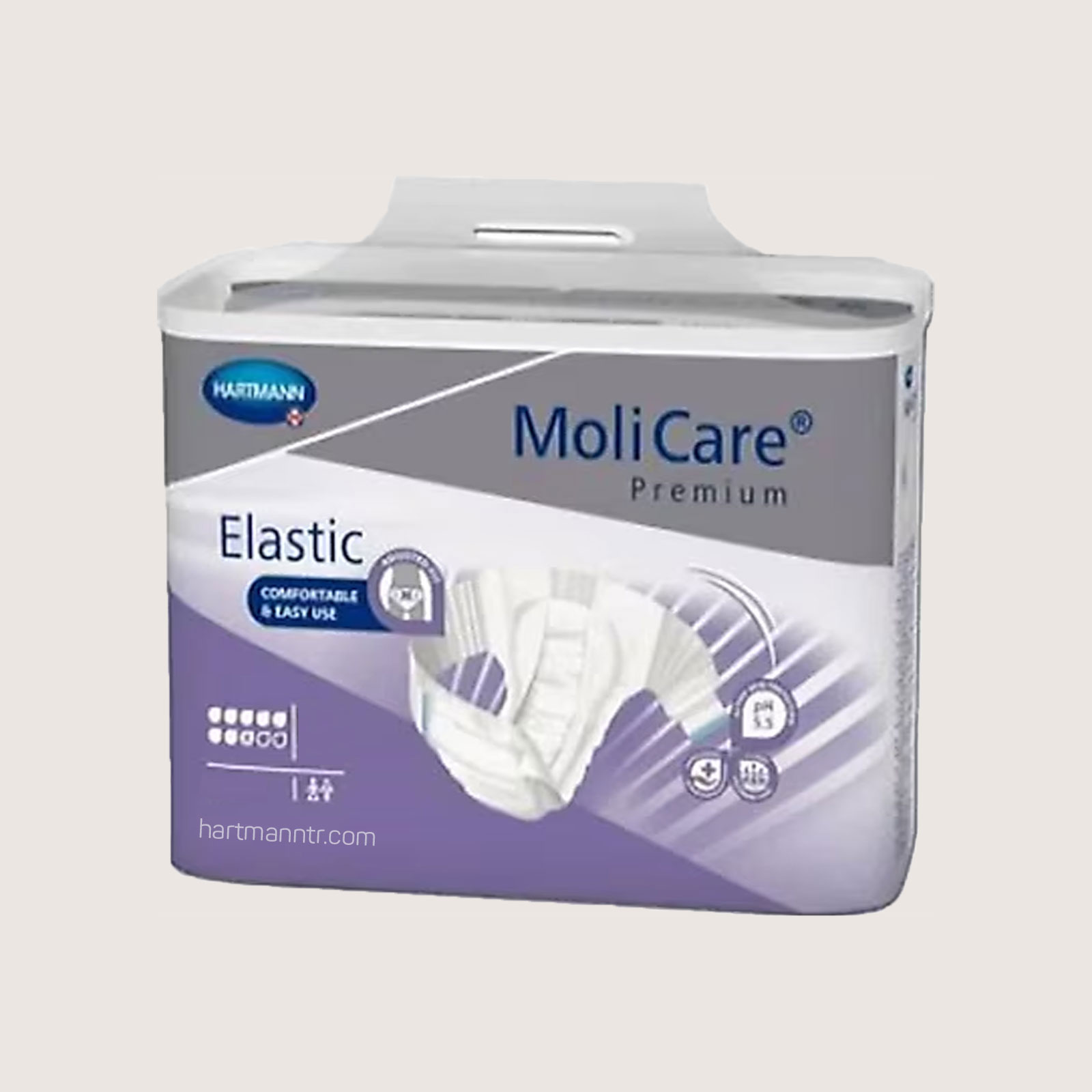 Hartmann MoliCare Premium Elastic 8 Damla S Beden – 26 Adet Bel Bantlı Yetişkin Hasta Bezi