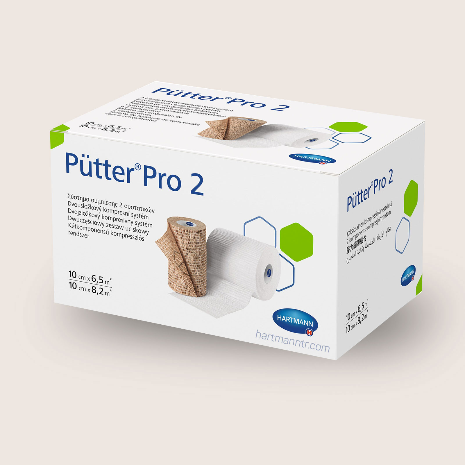 Hartmann Pütter Pro 2 - 2'li Kompresyon Bandaj Sistemi
