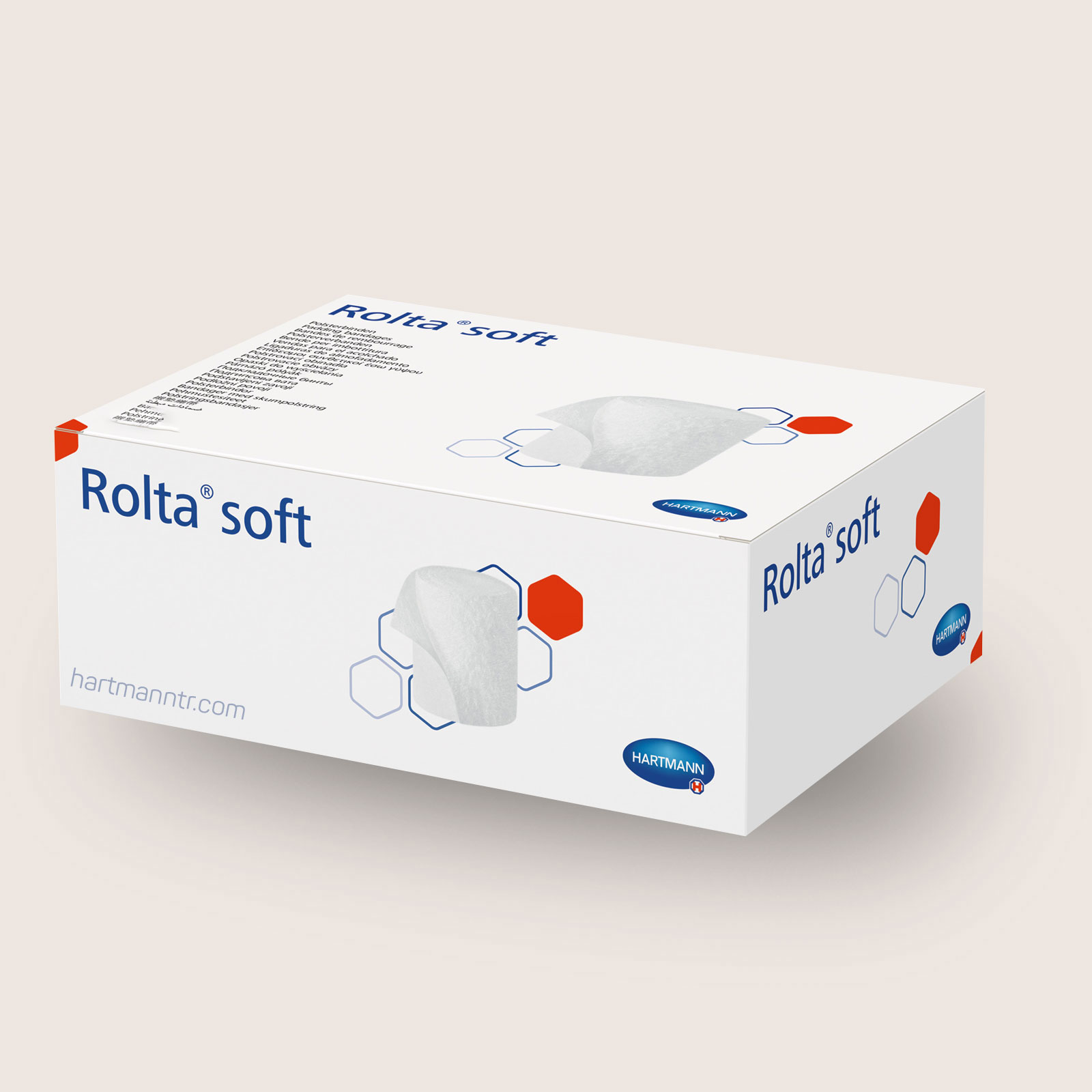 Hartmann Rolta Soft 6cm x 3m - Alçı Altı Bandajı
 (1 Adet)
