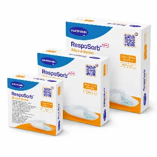 HARTMANN RespoSorb Silicone Border yara örtüsü kutuları