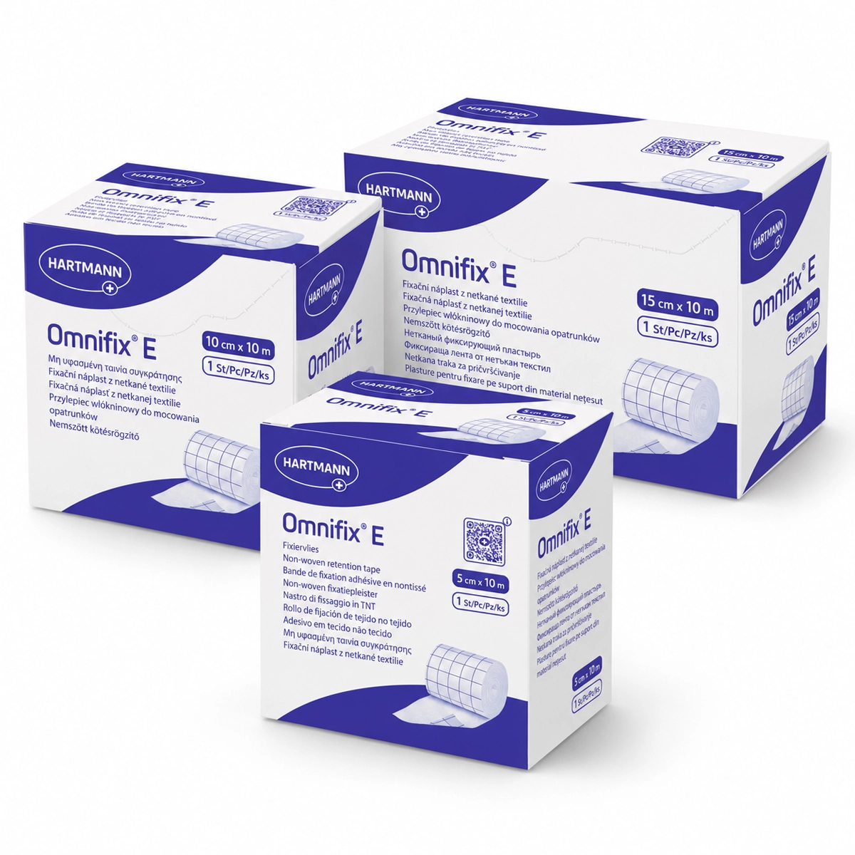 HARTMANN Omnifix E esnek dokusuz kumaş sabitleme flasteri rulosu kutusu