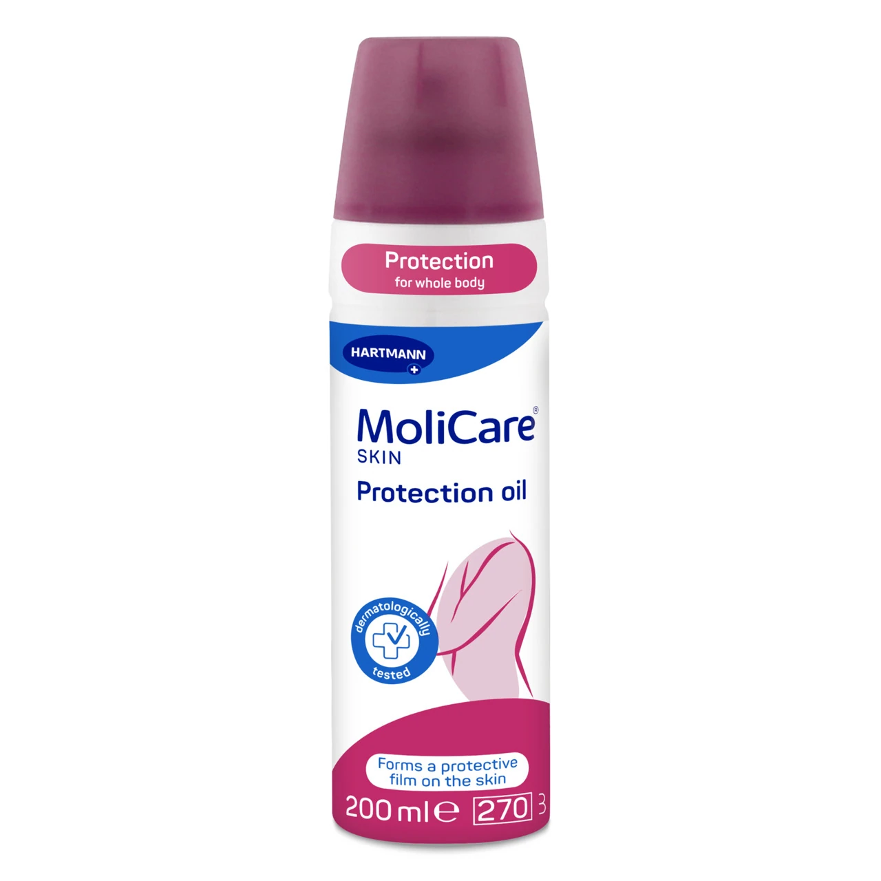 MoliCare Skin Protection Oil 200 ml cilt koruyucu yağ spreyi